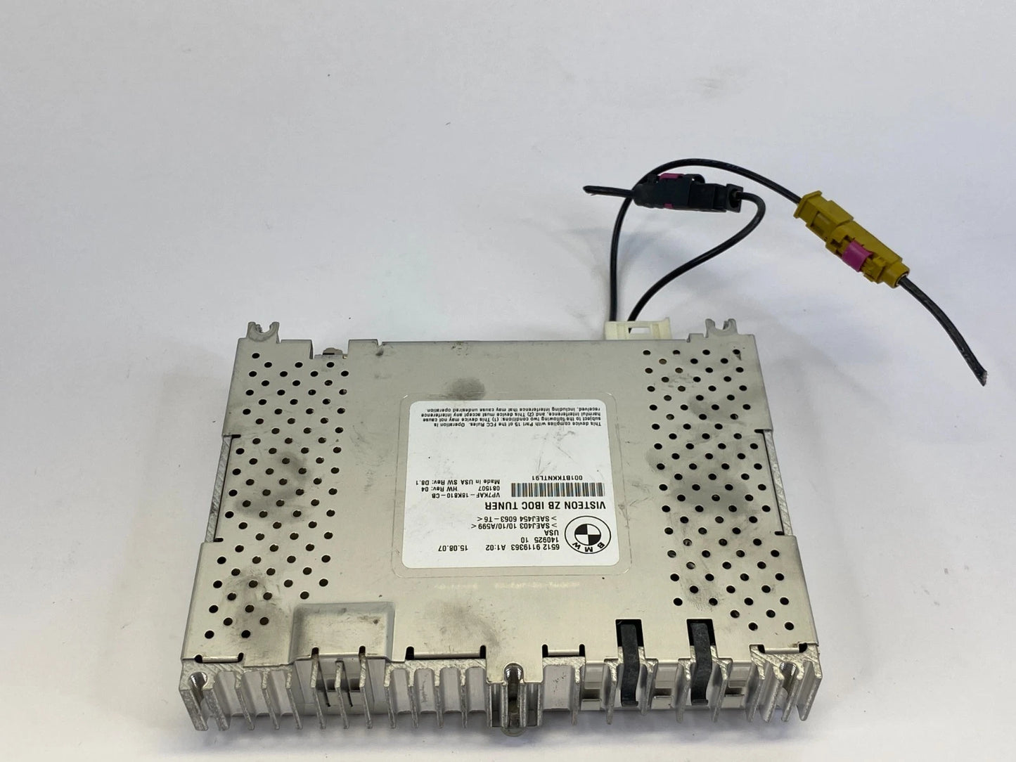 2008 BMW E60 535XI VISTEON HD RADIO TUNER RECEIVER MODULE OEM 65129119363