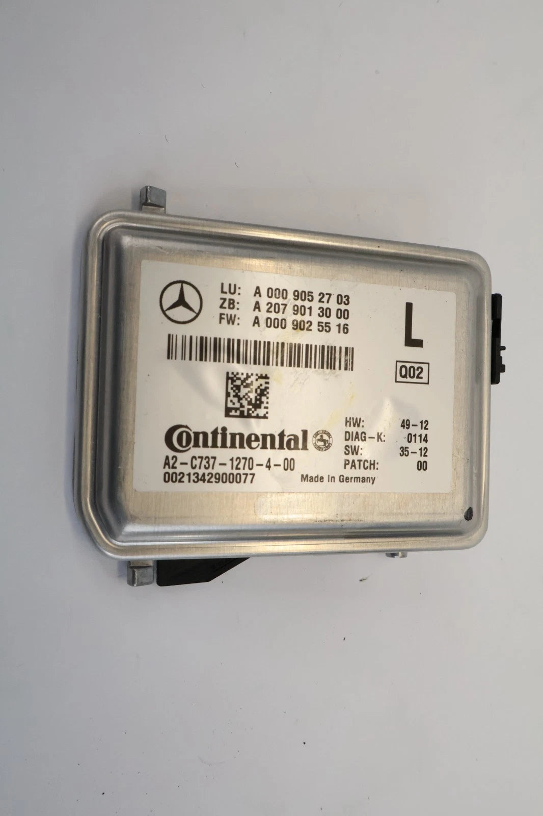 2014-2016 MERCEDES-BENZ E350 ACTIVE LANE ASSIST FRONT CAMERA UNIT 0009052703 OEM