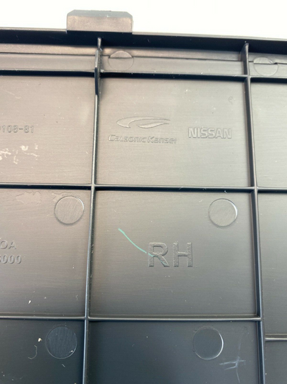 08-13 Nissan Rogue Front Right Side Dash End Cap Cover Trim Panel 68498-JM00A