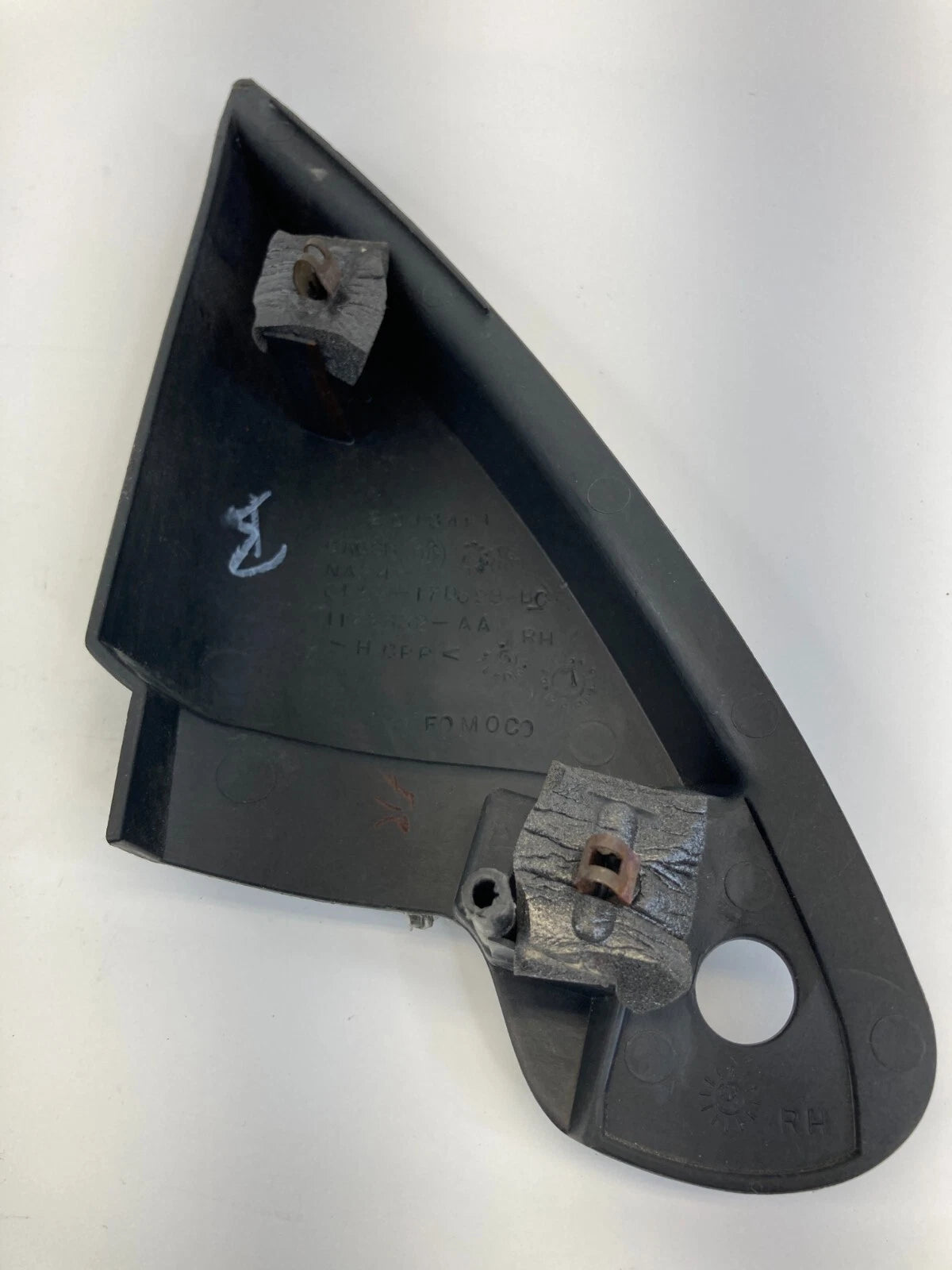 2006-2012 FORD FUSION FRONT RIGHT INTERIOR MIRROR CORNER COVER 6E53-17D698-BC