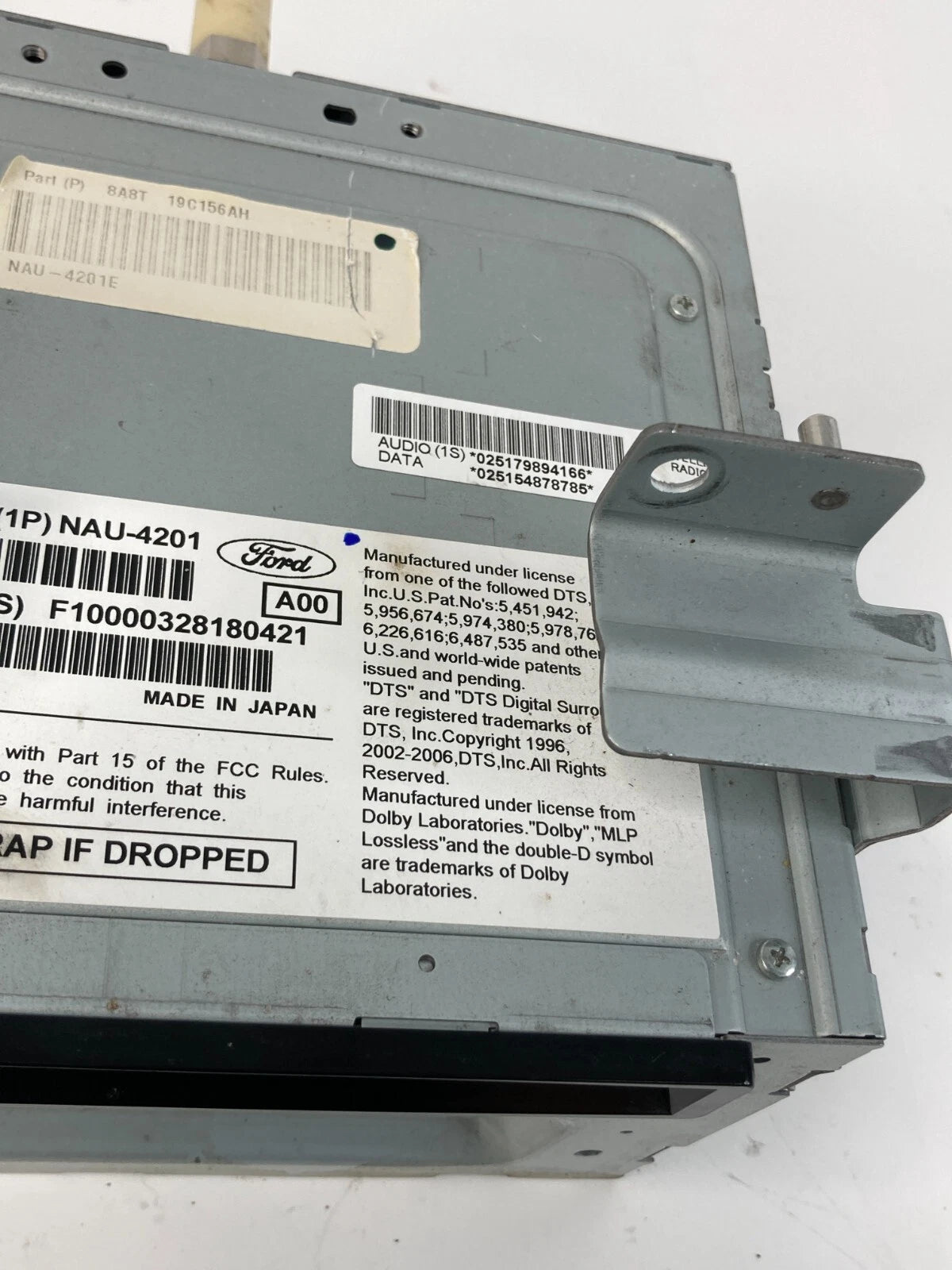 2009-2012 FORD FLEX AM/FM RADIO RECEIVER CD PLAYER AUDIO 8A8T-19C156-AH