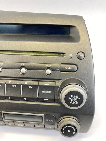 2009-2011 HONDA CIVIC DASH RADIO CD RECEIVER FRONT OEM FACTORY 39100-SNA-A611-M1