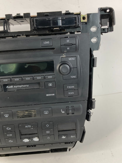 98 99 00 01 02 03 Audi A6 Quattro Radio & Climate Control Faceplate Panel OEM