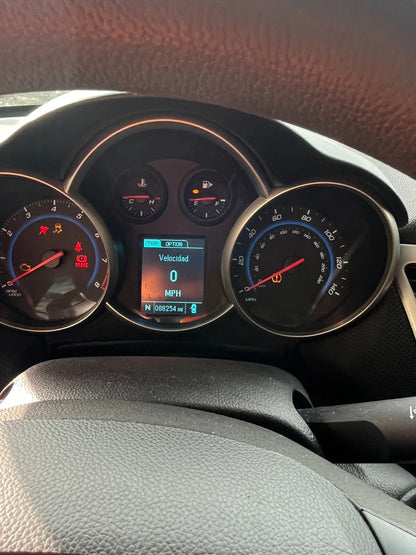 2013-2016 CHEVY CRUZE 1.4L AT SPEEDOMETER GAUGE CLUSTER 42362675 88K MILES OEM