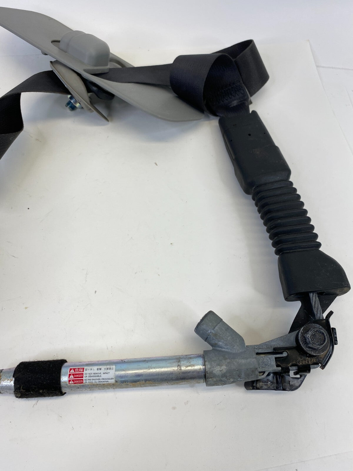 11-16 Kia Optima Front Left Driver Side Seat Belt Retractor w/ Adjuster Cover