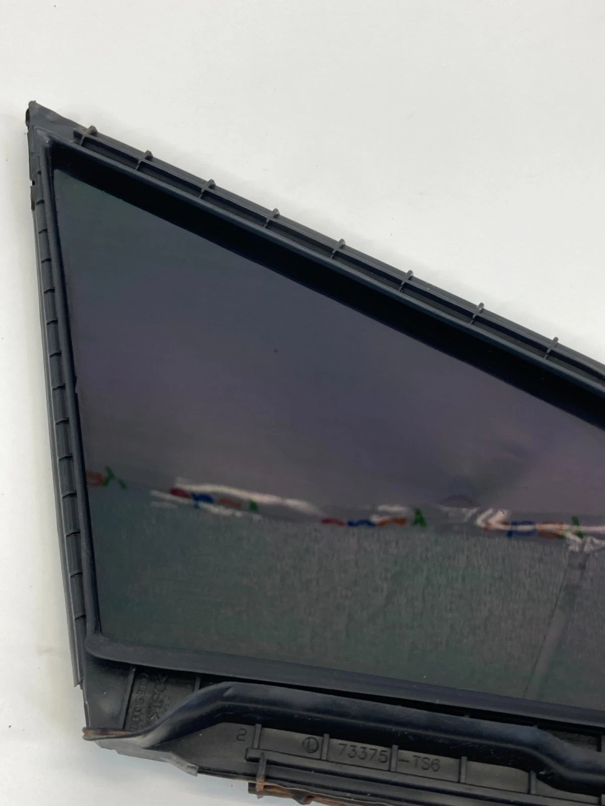 2013-2015 Honda Civic Front Left Driver Side Door Corner Window Glass 73375-TS6