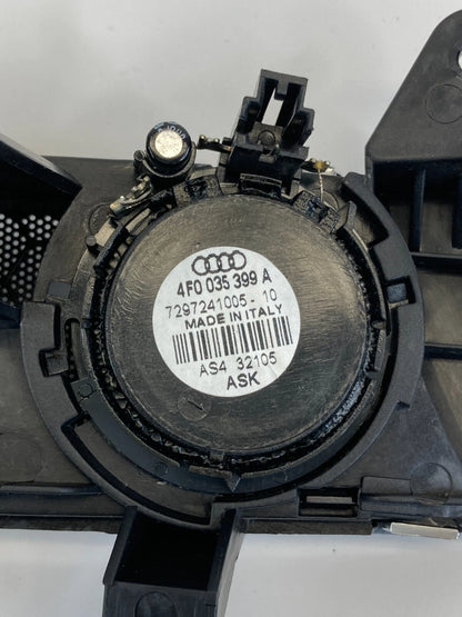 06-11 AUDI A6 FRONT LEFT DRIVER SIDE INNER DOOR HANDLE W/TWEETER 4F0-837-019-C