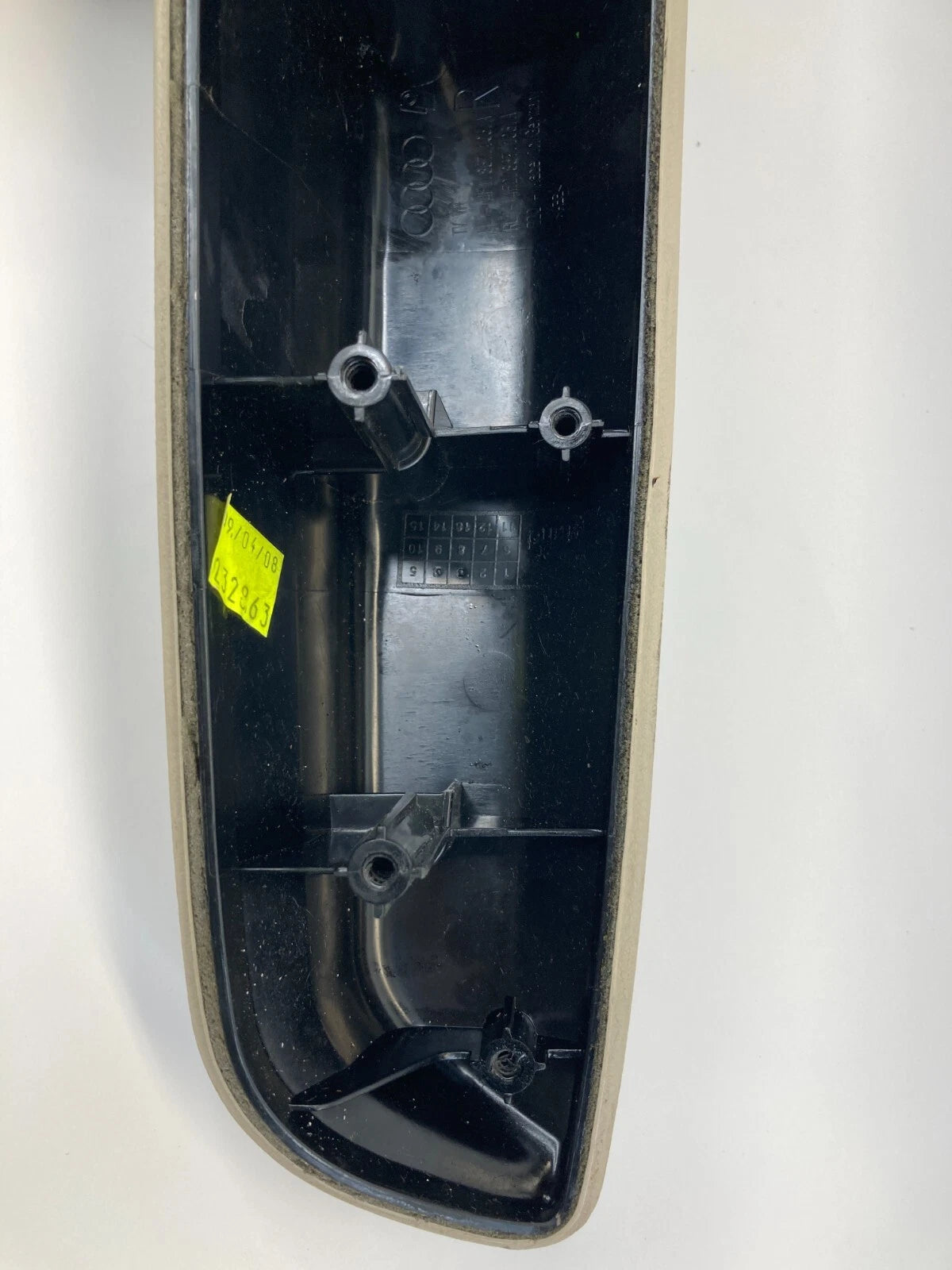 2007-2011 AUDI A6 QUATTRO FRONT RIGHT INNER DOOR ARMREST PULL HANDLE 4F1867106