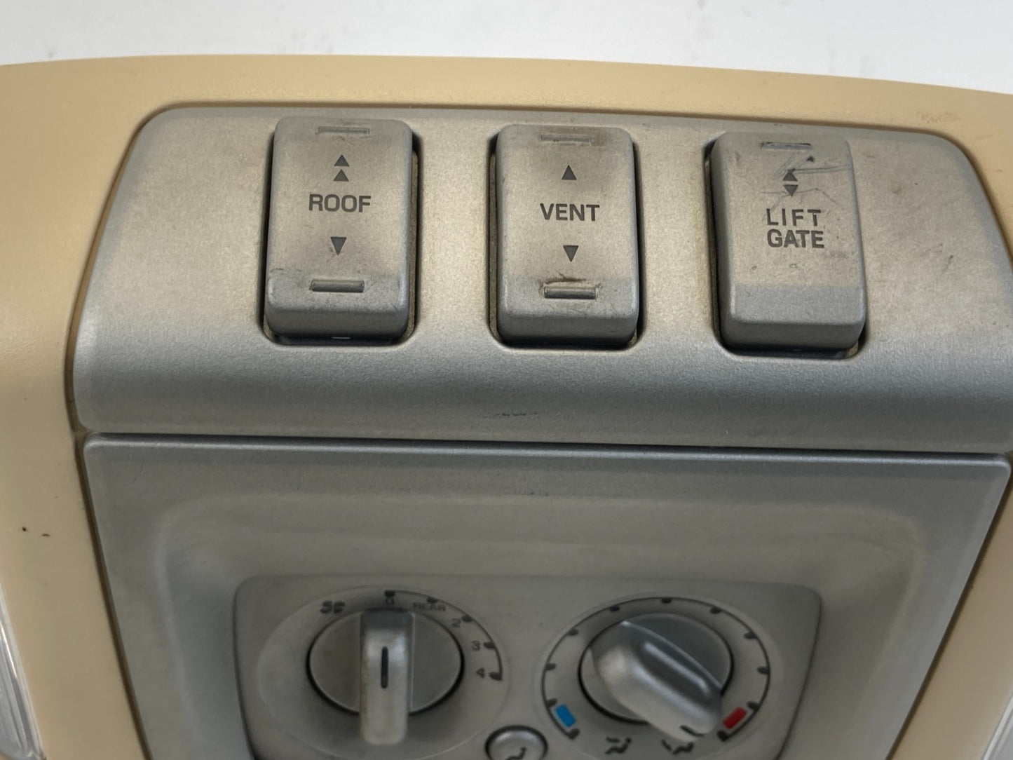 2003-2006 Lincoln Navigator Rear Overhead Dome Light Climate Control Console OEM