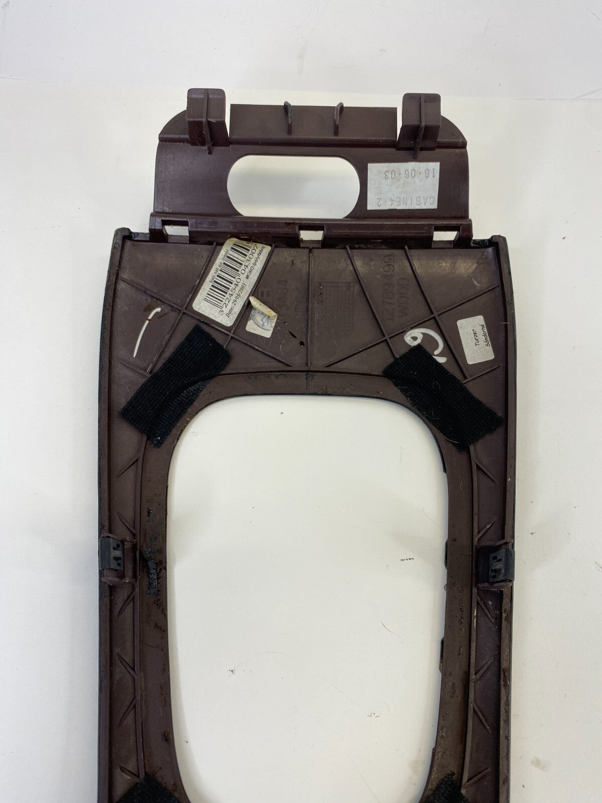 2003-2011 Saab 9-3 93 Center Console Shift Shifter Bezel Trim Panel 12789499 OEM