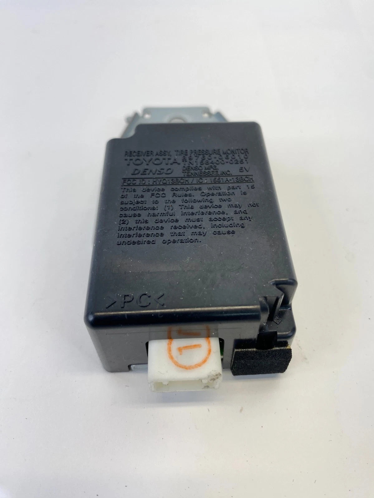 2007 07 TOYOTA CAMRY TPMS TIRE PRESSURE CONTROL MODULE UNIT 89760-06010 OEM