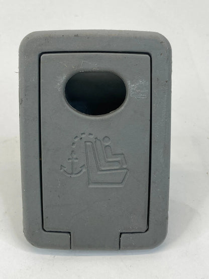 2007-2009 HYUNDAI SANTA FE REAR SEAT CHILD SAFETY ANCHOR COVER GRAY OEM FACTORY