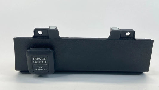 09-13 HONDA FIT CENTER DASH POWER OUTLET LOWER BEZEL COVER TRIM 77295-TF0-J0 OEM