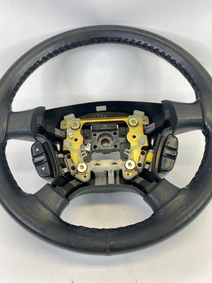 2002-2004 HONDA ODYSSEY STEERING WHEEL W/ AUDIO CRUISE BUTTONS BLACK LEATHER OEM