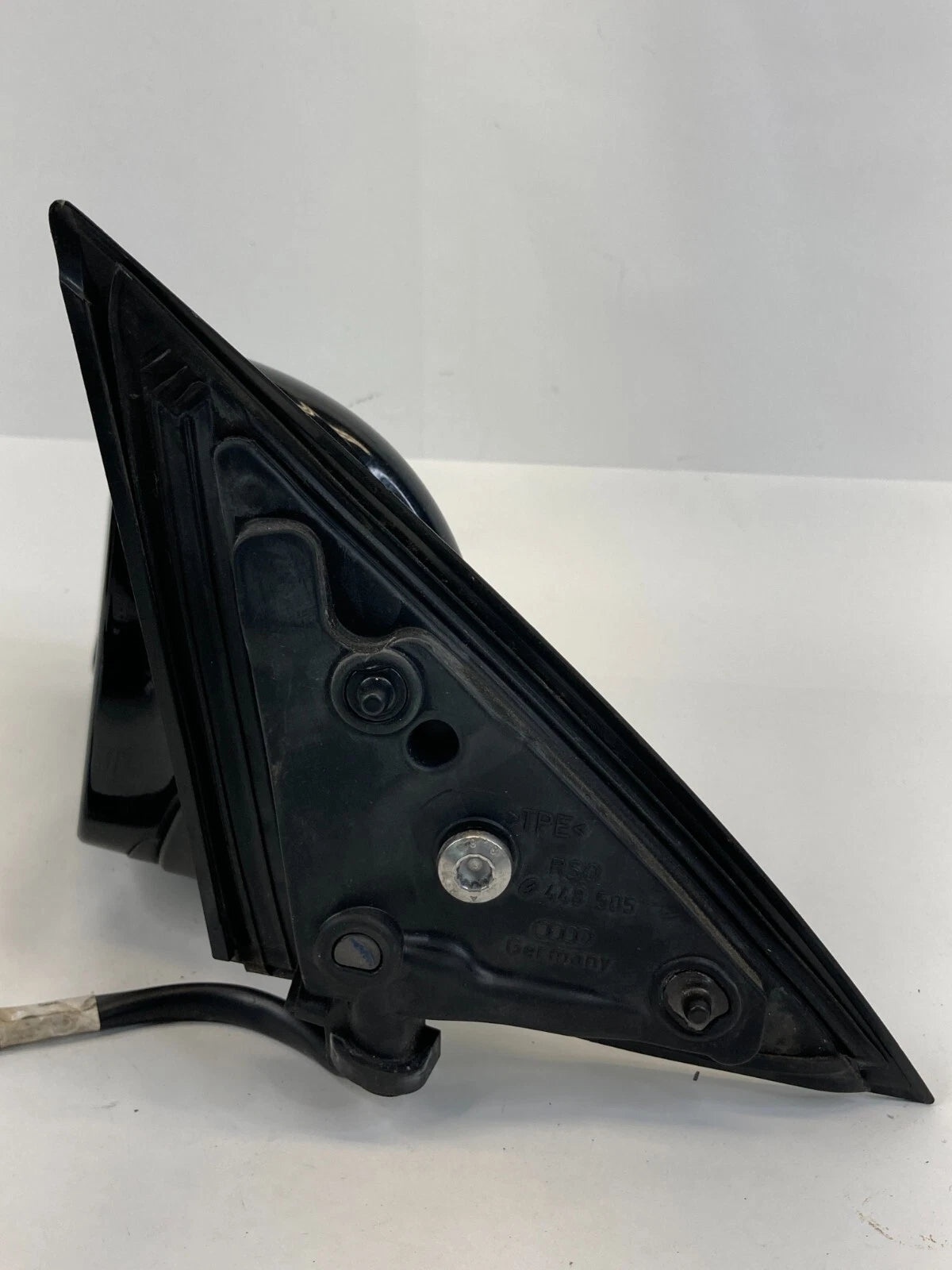 05-09 AUDI A3 A4 A6 QUATTRO LEFT DRIVER SIDE VIEW POWER DOOR MIRROR BLACK OEM