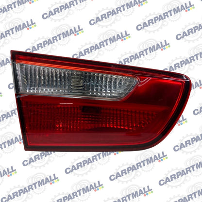 12-17 Kia Rio Sedan Left Driver Inner Trunk Lid Tail Light Taillight 924031W0