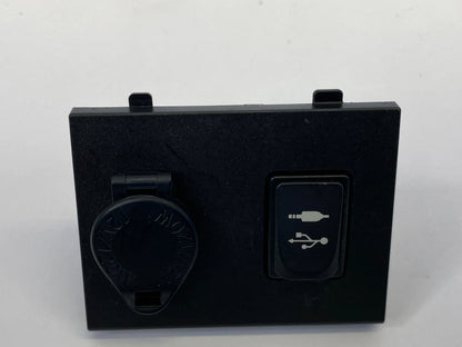 2012-2015 TOYOTA PRIUS CENTER CONSOLE PANEL POWER OUTLET JACK AUX 58819-47010