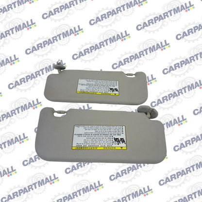 2009-2013 Toyota Corolla Left & Right Side Sunvisor Sun Visor Shade Set Pair OEM