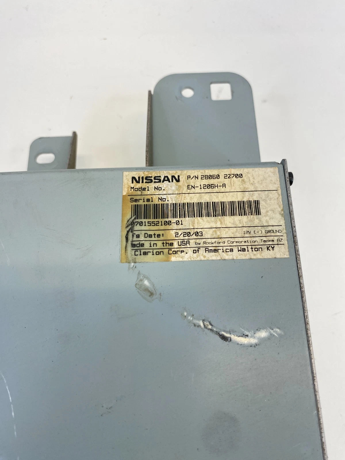 2003 2004 NISSAN XTERRA RADIO AUDIO AMPLIFIER AMP STEREO 28060-2Z700 OEM