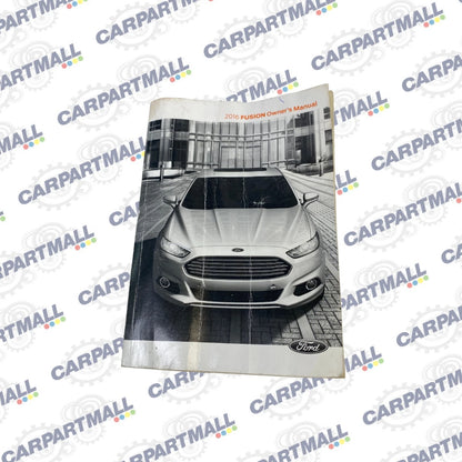 2016 16 FORD FUSION OWNERS OWNER'S MANUAL GUIDE BOOK OEM