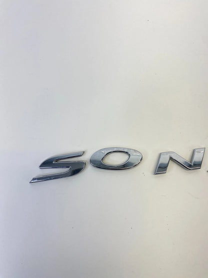 2015 2016 2017 HYUNDAI SONATA REAR TRUNK CHROME BAGDE LETTERS GENIUNE OEM