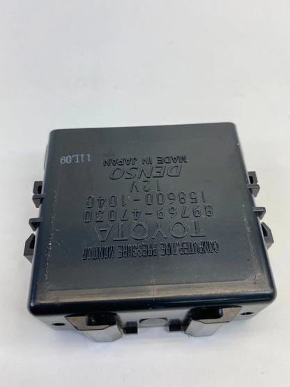 09-15 TOYOTA PRIUS TIRE PRESSURE MONITORING SYSTEM CONTROL MODULE 89769-47030