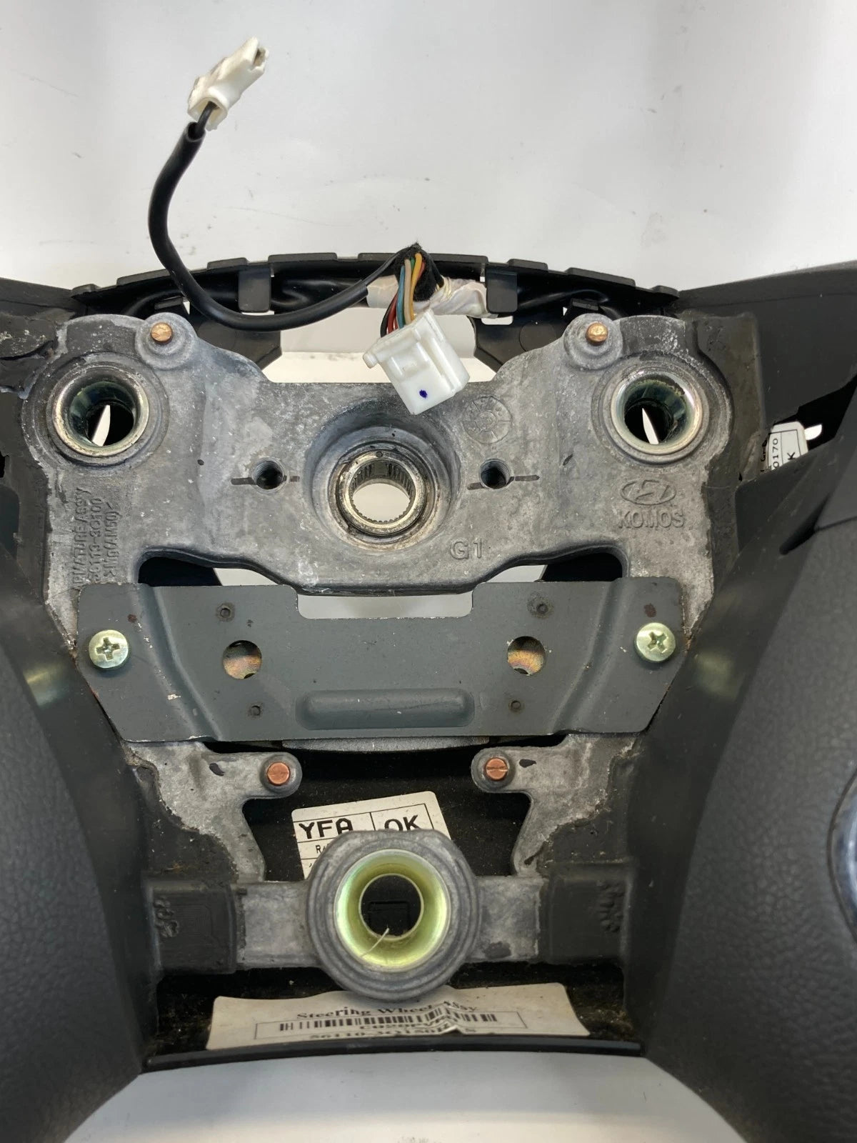 11-14 HYUNDAI SONATA STEERING WHEEL AUDIO & CRUISE CONTROL 56110-3Q150-RAS OEM