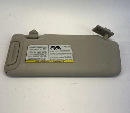 2014 2015 14 15 NISSAN VERSA NOTE LEFT DRIVER SIDE SUN VISOR SUNVISOR GRAY OEM