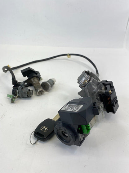 03-07 Honda Accord 3.0L AT Ignition Switch w/ Key Door & Trunk Lock Cylinder