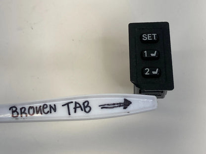 99 00 01 02 03 LEXUS RX300 DASH SIDE POWER MEMORY SEAT CONTROL SWITCH 156993 OEM
