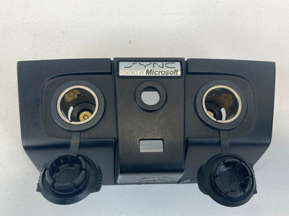 08-11 FORD FOCUS CENTER DASH DUAL POWER OUTLET 12V BEZEL TRIM 8S43-54043D56 OEM