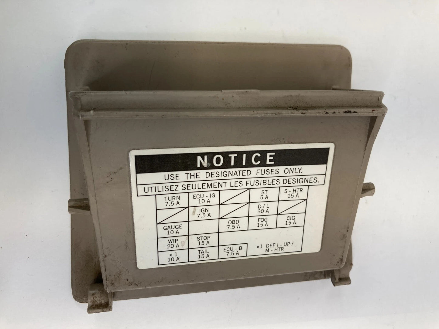 1998-2002 TOYOTA COROLLA DASH LEFT STORAGE COMPARTMENT POCKET TRAY COIN OEM