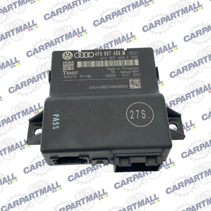 2009-2011 Audi A6 Quattro 3.0L V6 Gateway Control Module Unit 4F0-907-468-F OEM