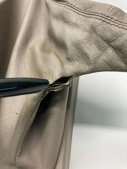 1994 1995 BMW 540I REAR CENTER CONSOLE COVER PANEL W/ BRAKE HANDLE BOOT OEM