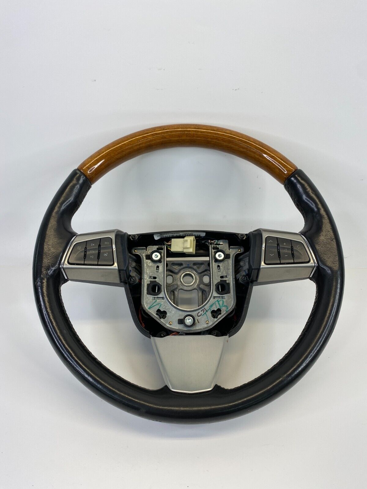 2011 Cadillac STS Sedan Steering Wheel w/ Cruise Control Radio Switches 20857831