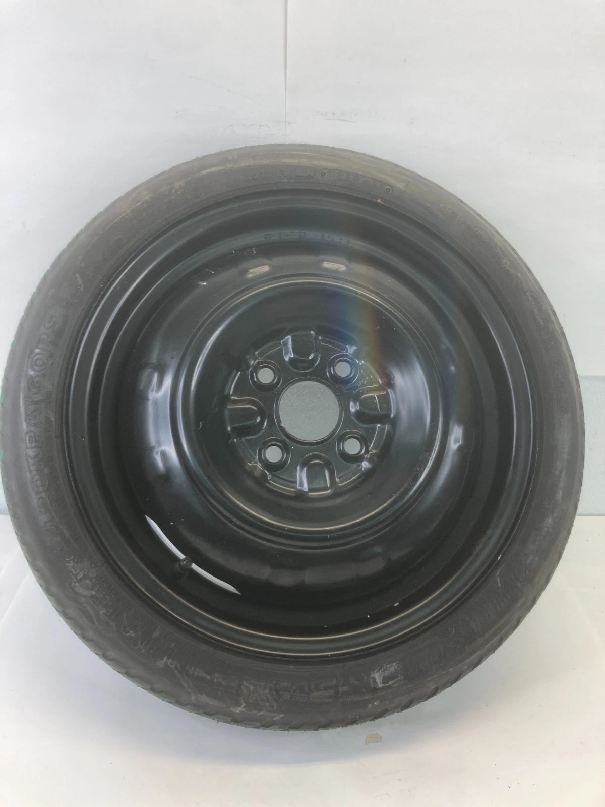 06-11 TOYOTA YARIS EMERGENCY SPARE TIRE COMPACT DONUT WHEEL T125/70D15 95M OEM