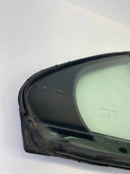 2004-2008 ACURA TSX REAR RIGHT SIDE DOOR WINDOW QUARTER GLASS 73441-SEA