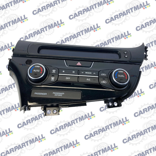 2014 2015 Kia Optima Dual Temperature Control Panel w Digital Clock 972502TNN1CA