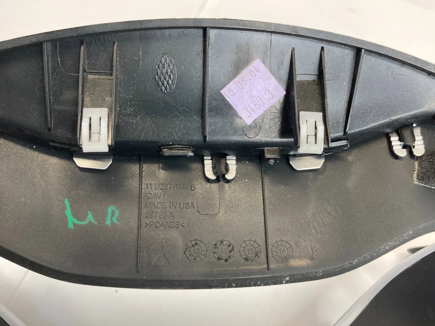 2015-2017 CHRYSLER 200 DASH SPEEDOMETER CLUSTER BEZEL AIR VENT 1UY51TRMAA OEM