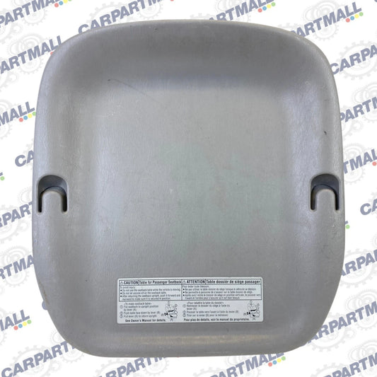 04-10 TOYOTA SIENNA FRONT RIGHT PASSENGER SIDE SEAT BACK COVER PANEL TRIM OEM