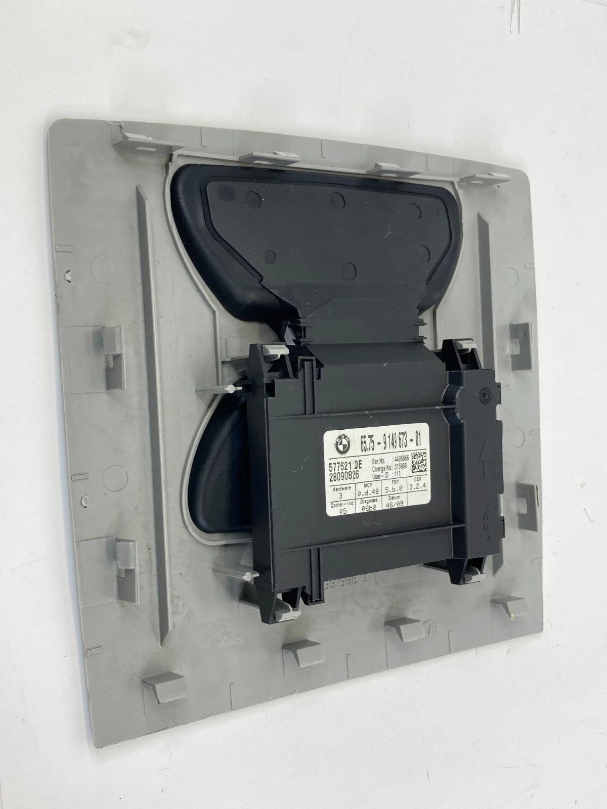 2009 2010 BMW 535I XDRIVE ULTRA SONIC MODULE UNIT W/ COVER GRAY 65759149673 OEM