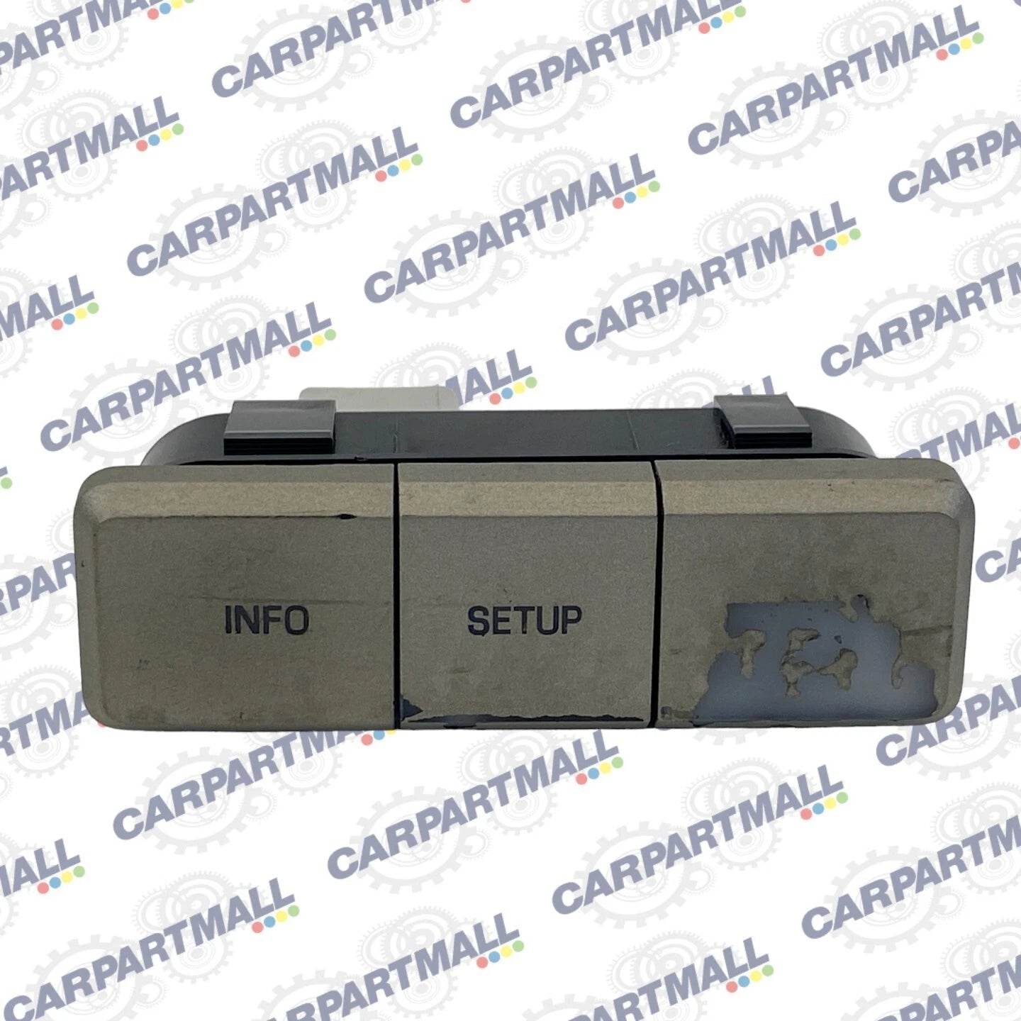 2007 LINCOLN MKX FRONT DASH INFO SET UP RESET CONTROL SWITCH 6H6T-10D889 OEM