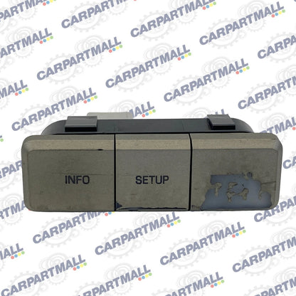 2007 LINCOLN MKX FRONT DASH INFO SET UP RESET CONTROL SWITCH 6H6T-10D889 OEM