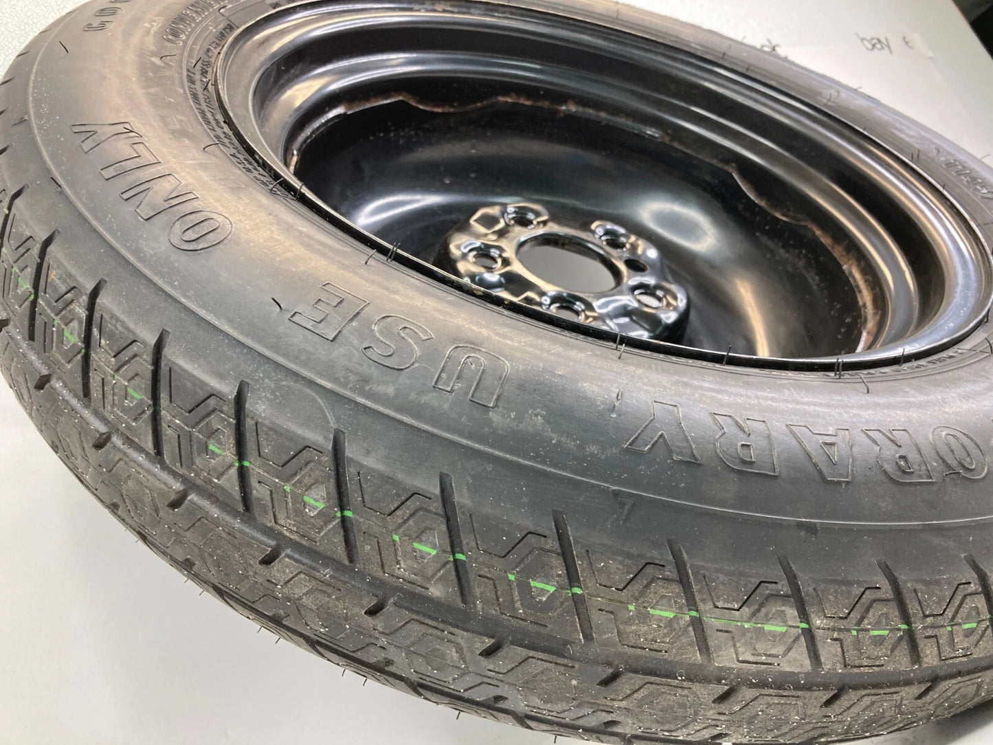 03-05 INFINITI G35 COUPE EMERGENCY SPARE TIRE COMPACT DONUT 145/90D16 16" R16