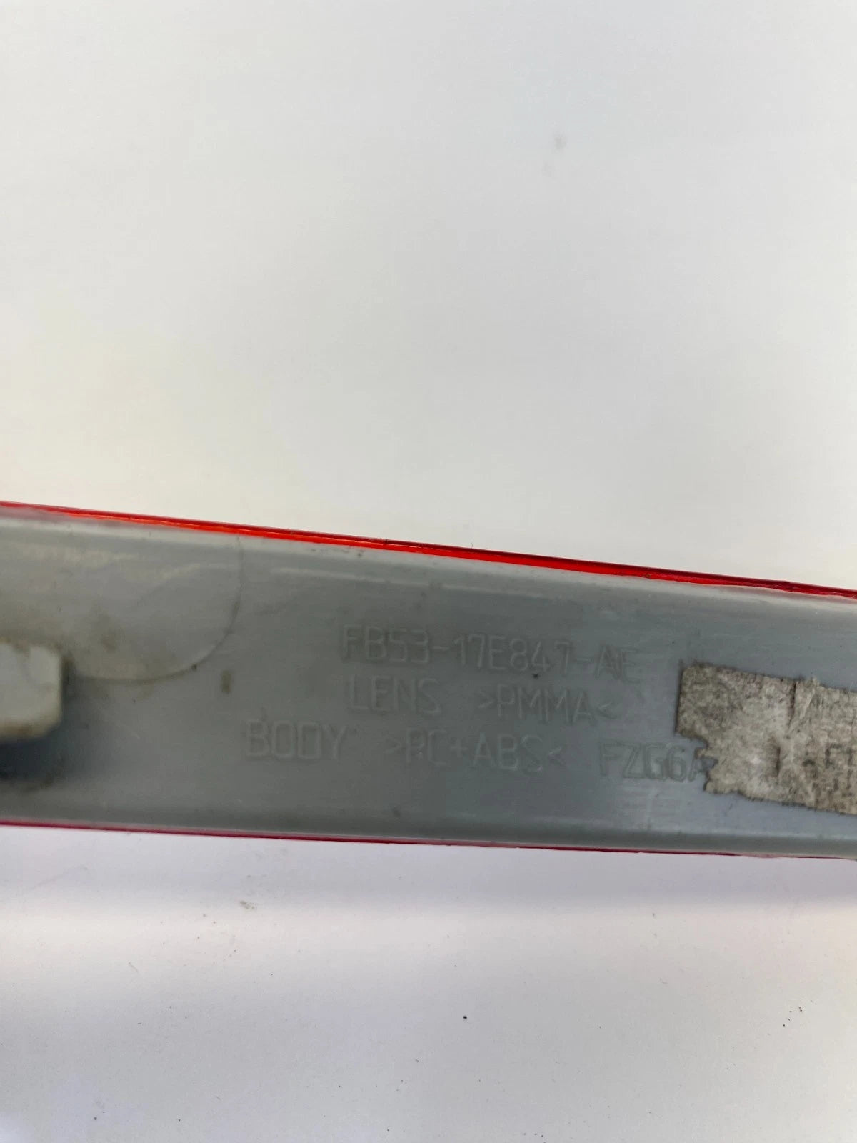 16-19 FORD EXPLORER INTERCEPTOR REAR LEFT BUMPER LIGHT REFLECTOR FB53-17E847-AE