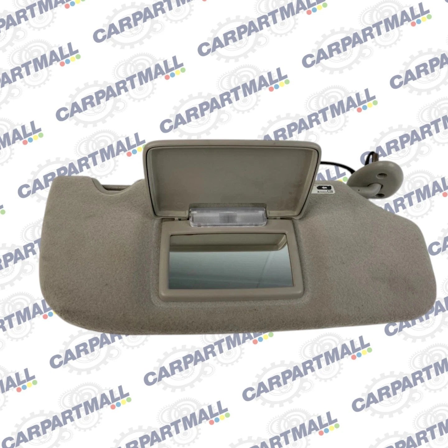 2005 2006 2007 GMC ENVOY FRONT RIGHT PASSENGER SUNVISOR SUN VISOR W ILLUMINATION