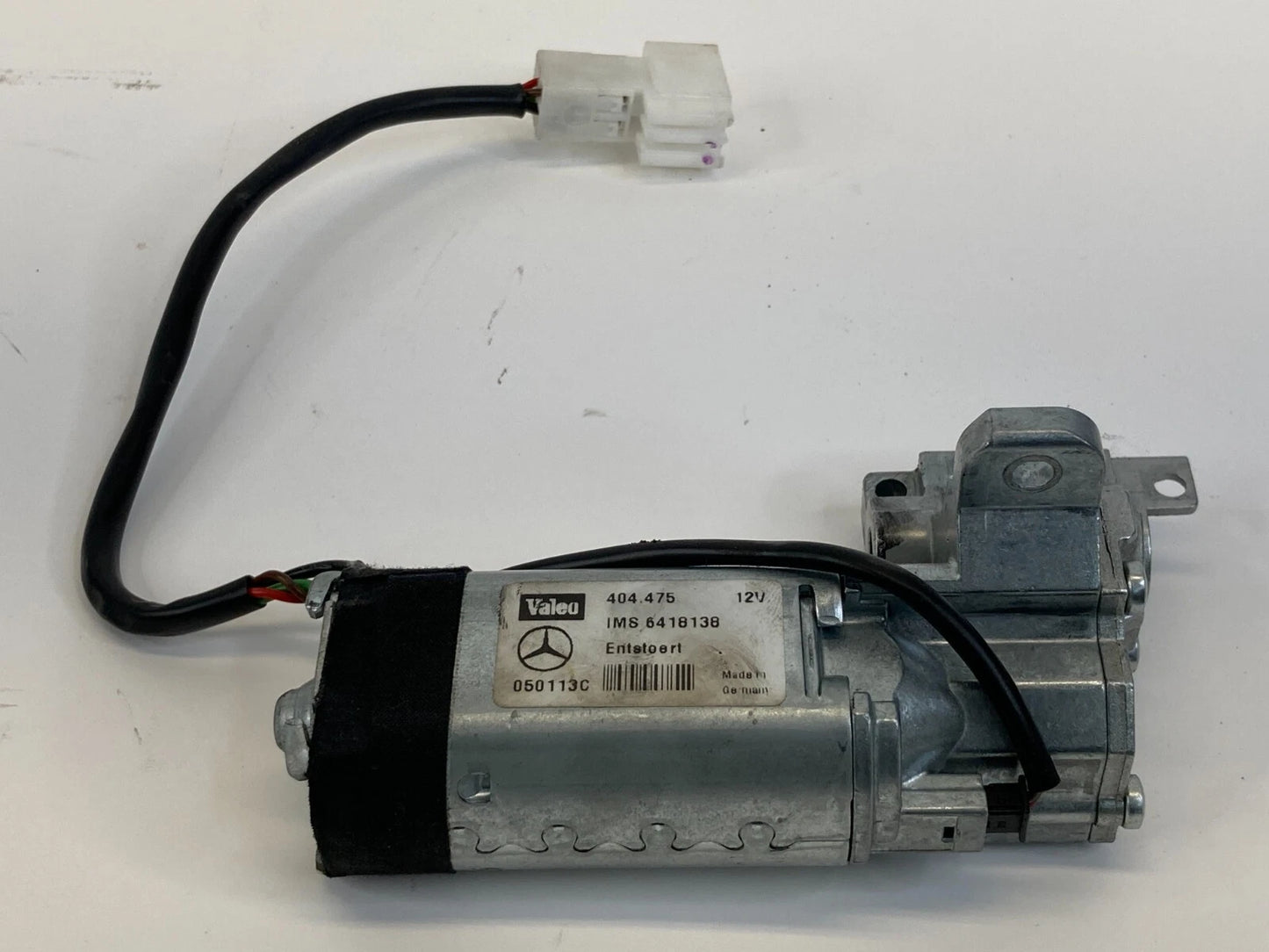 2006 MERCEDES CLS500 STEERING COLUMN ADJUSTMENT MOTOR PART VALEO 6418138 OEM