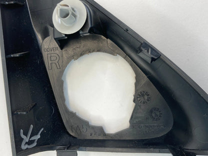08-12 HONDA ACCORD SEDAN FRONT RIGHT SIDE INNER DOOR MIRROR CORNER COVER TRIM