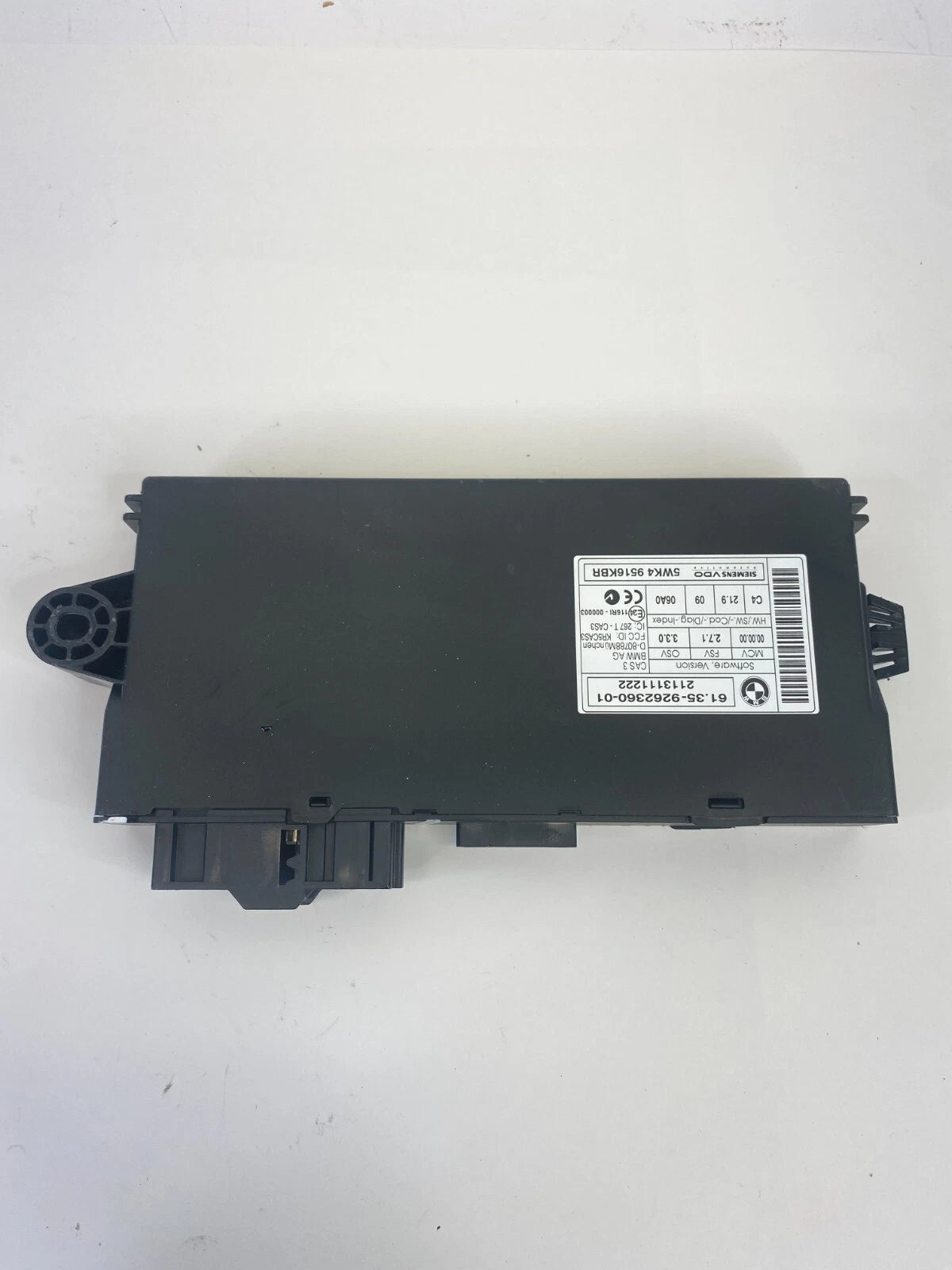 2009-2011 BMW 328I XDRIVE COMFORT ACCESS CONTROL MODULE 6135-9262360-01 OEM