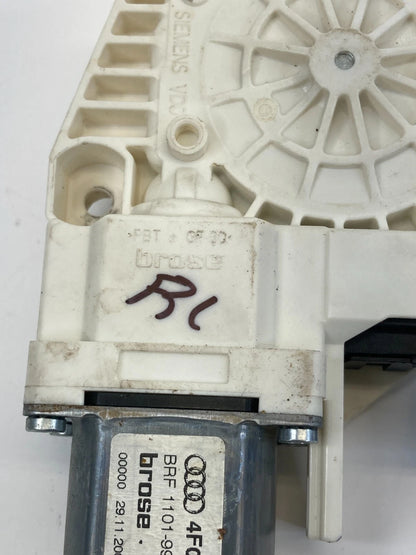 2006-2009 AUDI A6 QUATTRO REAR LEFT SIDE DOOR POWER WINDOW MOTOR 4F0959801C OEM